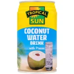 Tropical Sun Coconut Water Drink With Coconut Pieces Pack
