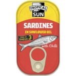 Titus Sardines In Sunflower Oil 125g